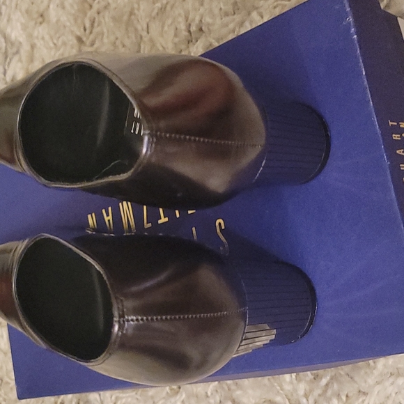 STUART WEITZMAN PEWTER INTEL SHOES - Picture 6 of 11